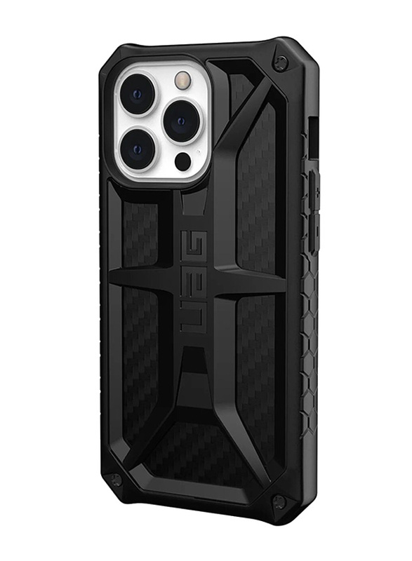 Urban Armor Gear Apple iPhone 13 Pro Monarch Mobile Phone Case Cover, Carbon Fiber