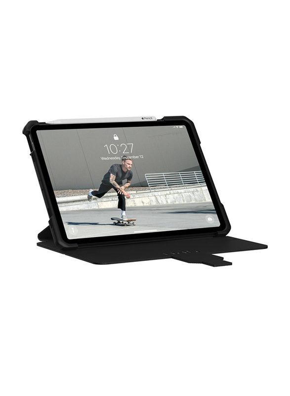 Urban Armor Gear Apple iPad Pro 11-inch 3rd Gen (2021) Metropolis Tablet Flip Case Cover, Black