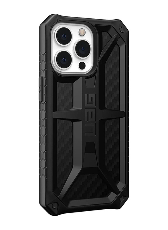 Urban Armor Gear Apple iPhone 13 Pro Monarch Mobile Phone Case Cover, Carbon Fiber