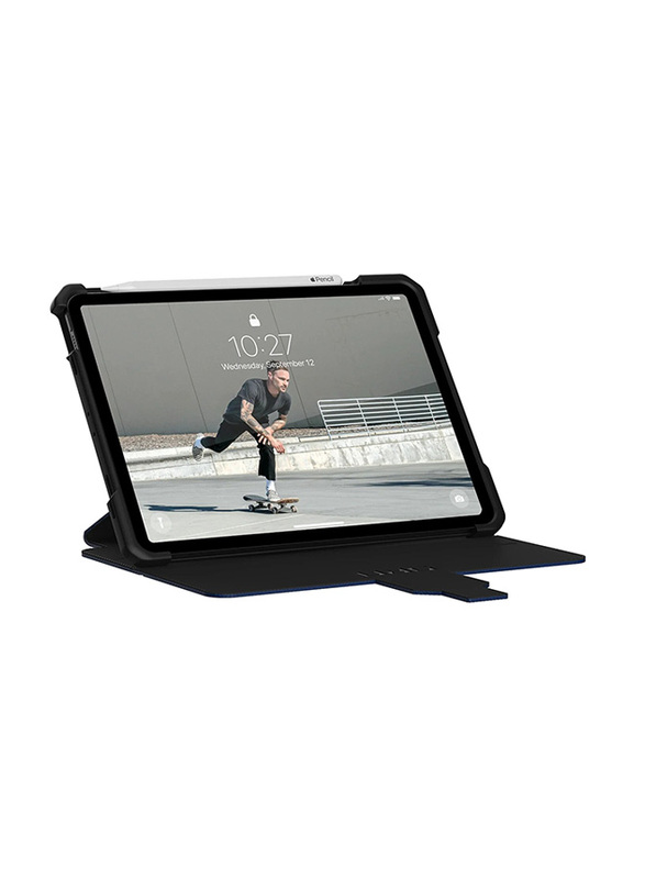 Urban Armor Gear Apple iPad Pro 11-inch 3rd Gen (2021) Metropolis Tablet Flip Case Cover, Cobalt