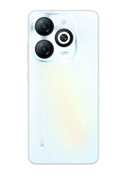 Infinix Smart 8 128GB Galaxy White, 4GB RAM, 4G, Dual Sim Smartphone, Middle East Version
