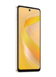 Infinix Smart 8 128GB Shiny Gold, 4GB RAM, 4G, Dual Sim Smartphone, Middle East Version