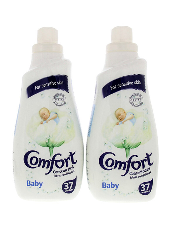 

Comfort Concentrated Baby Fabric Conditioner, 2 x 1.5 Liters