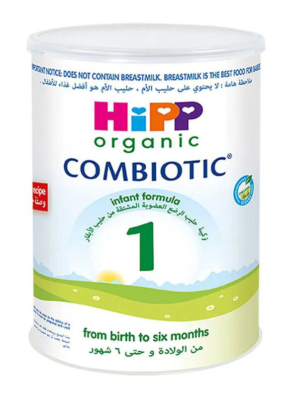 

Hipp Organic Combiotic Follow On Milk Stage 1, 0-6 months, 800g