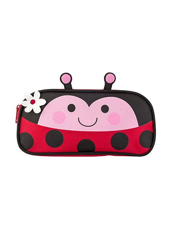 

Stephen Joseph Ladybug Pencil Pouch, 3+ Years, Red/Pink