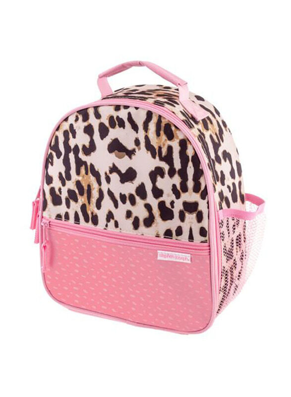 

Stephen Joseph All Over Print Leopard Lunchbox Bag, 3+ Years, Pink/Black