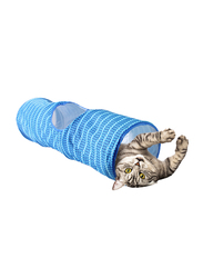 All For Paws Modern Cat Tunnel, Blue