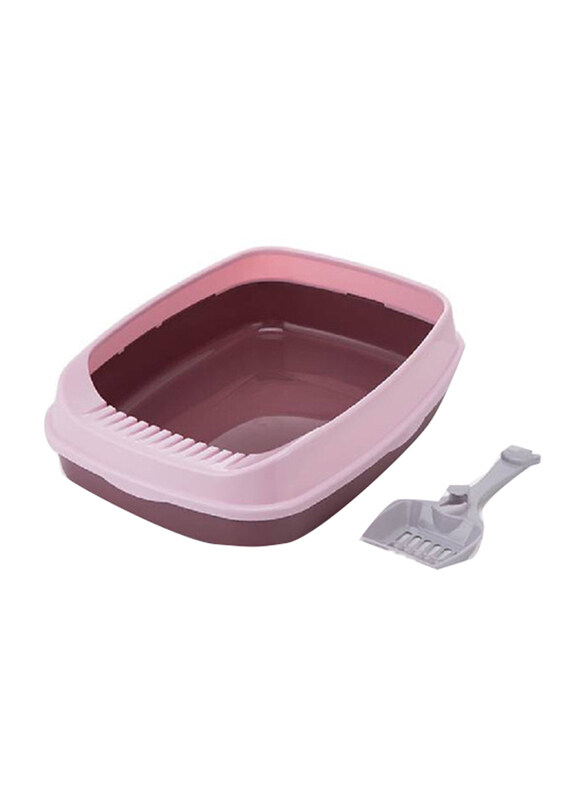 

Generic Open Cat Toilet with Scoop, Purple