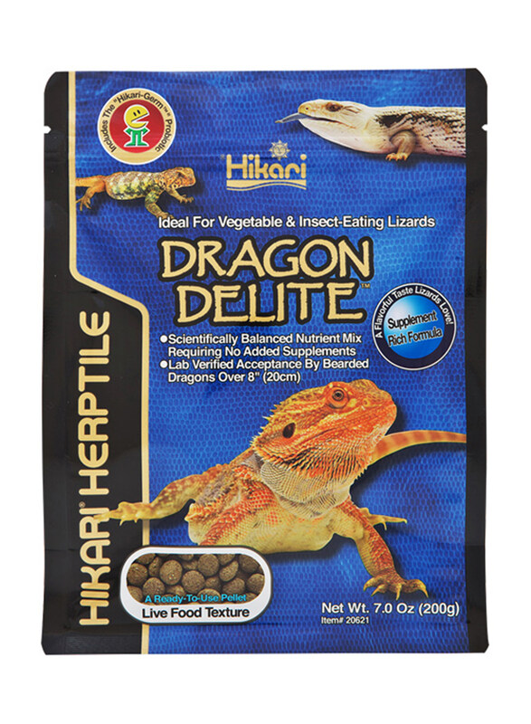 

Hikari Reptile Dragon Delite Dry Food, 200g