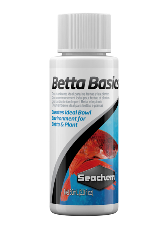 Seachem Betta Basics, 60ml, Multicolour