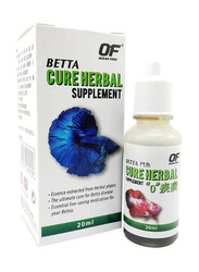 Ocean Free Betta Cure Herbal Supplement, 20ml, White