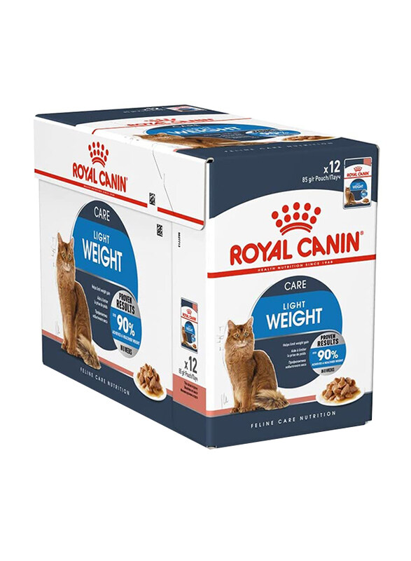 

Royal Canin Feline Care Nutrition Light Weight Wet Cat Food, 12 x 85g