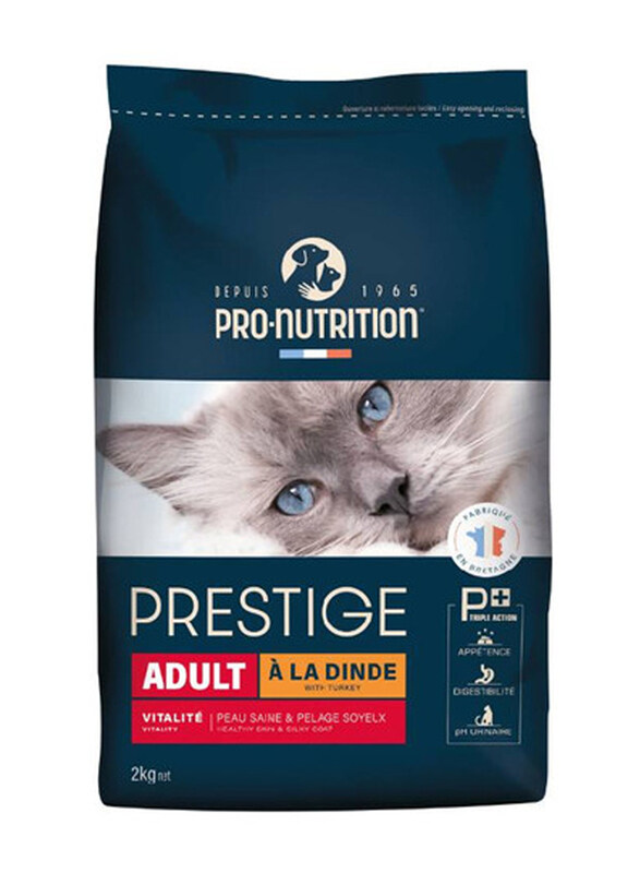 

Pro Nutition Prestige Vitality Turkey Adult Cat Dry Food, 2 Kg