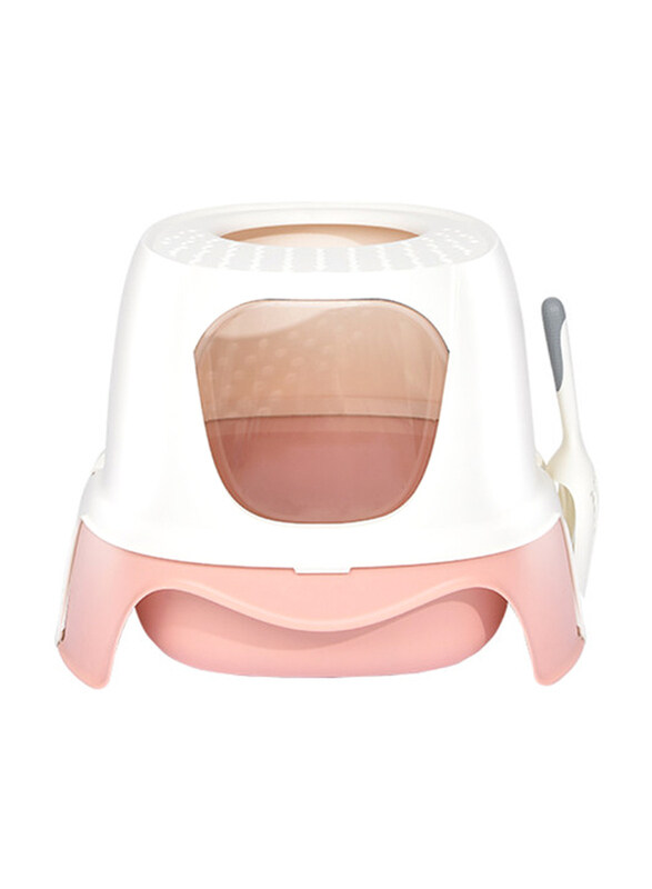 

Pakeway Ark Series Rocket Cat Litter Box, Pink
