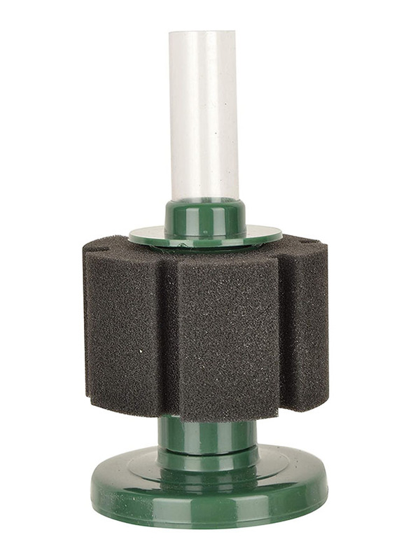 RS Electrical Sponge Aquarium Filter, RS 130k, Black/Green