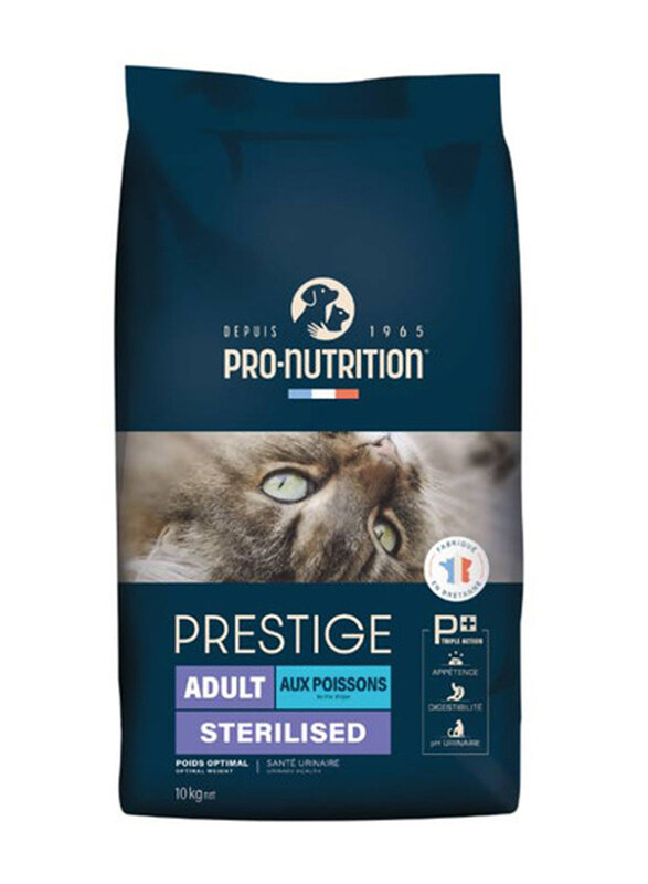 

Pro Nutition Prestige Sterilised Fish Adult Cat Dry Food, 10 Kg