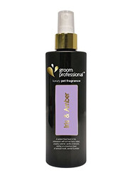 Groom Professional Luxury Irish & Amber Pet Cologne, 200ml, Black