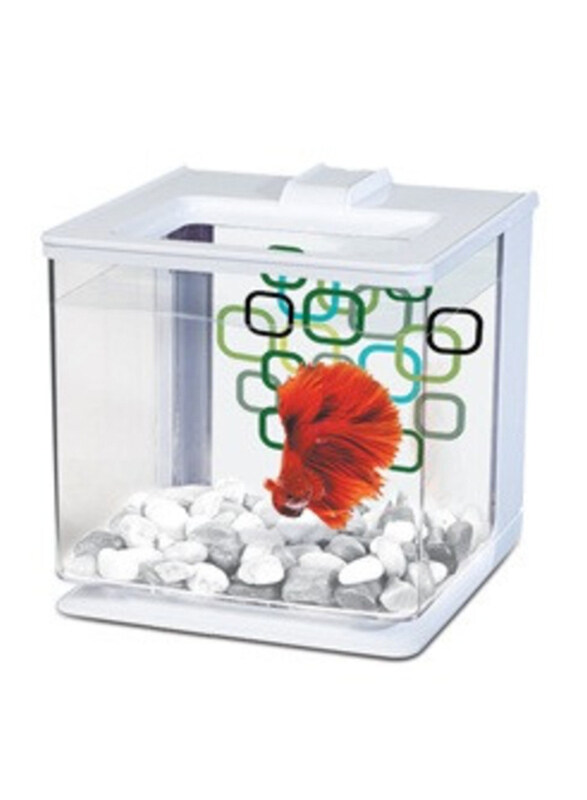 

Hagen Marina Betta Ez Care Aquarium, 2.5 Litres, White