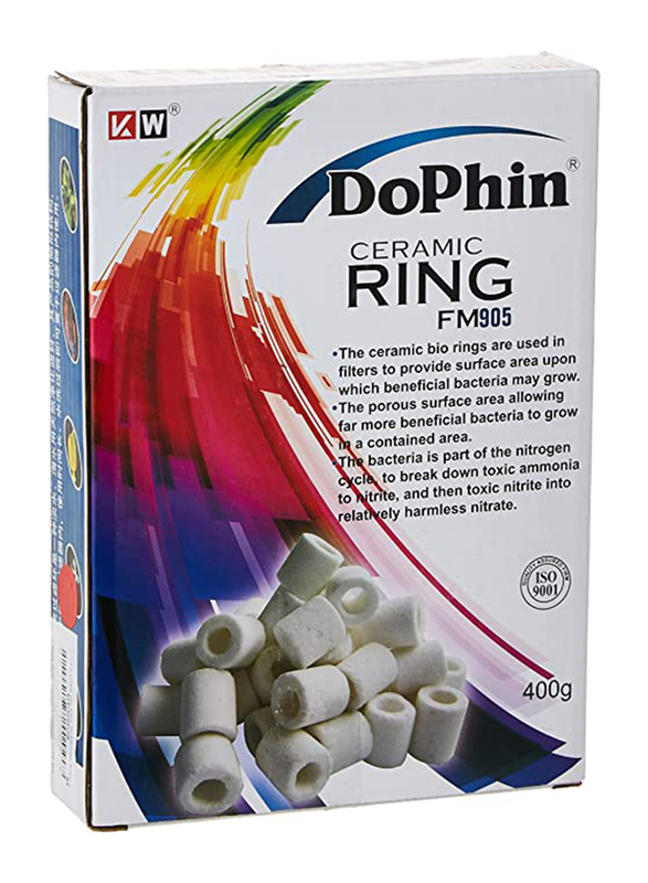 Dophin FM905 Ceramic Ring, 400g, White