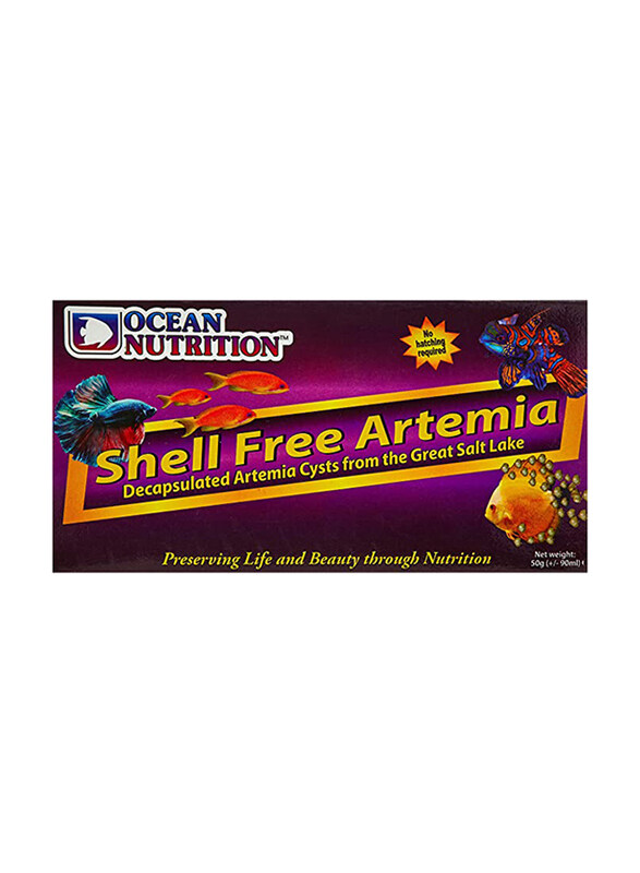 

Ocean Free Shell Free Artemia Dry Fish Food, 50g