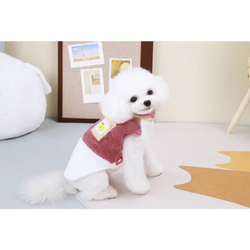 Hong Pet Patchwork Coat, Large, Multicolour