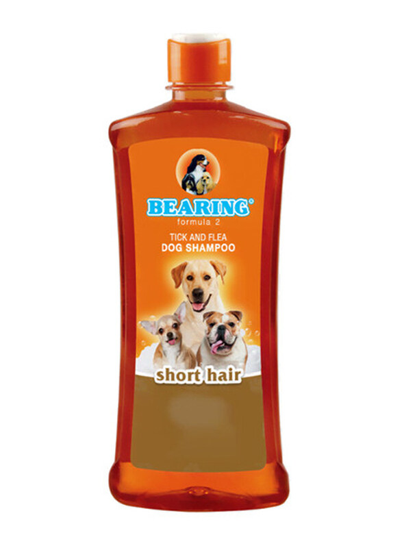 

Bearing Formula 2 Tick & Flea Dog Shampoo Short Hair, 150ml, Orange