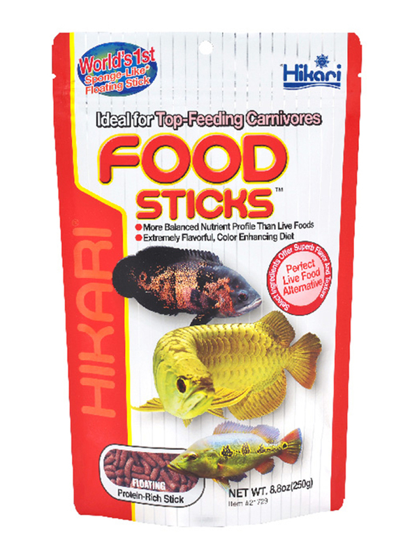 Hikari Tropical Food Stick Dry Fish Food, 250g