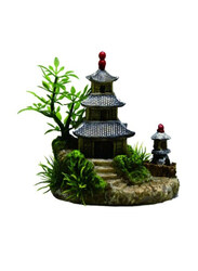Samak Yusee Aquarium Decoration, YS-18240, Brown