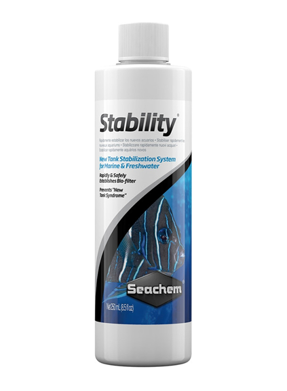 Seachem Stability, 250ml, White/Blue