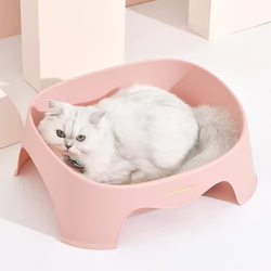 Pakeway Multi Functioned Cat Tray, Pink