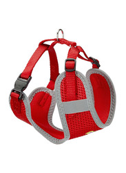 Fernplast 55cm Nikita PM Nylon Technical Harness for Dogs, Medium, Red