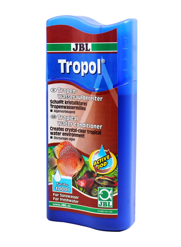 

JBL Tropol Tropical Water Conditioner for Freshwater, 250ml, Blue