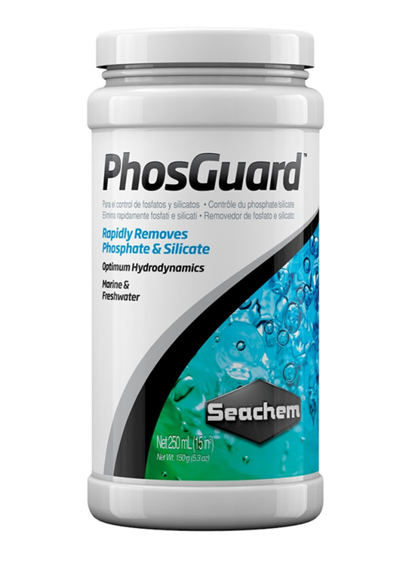 Seachem Phosguard, 250ml, White/Blue