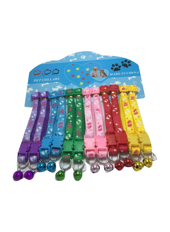 

Petbroo 1cm Cat Collar, Multicolour