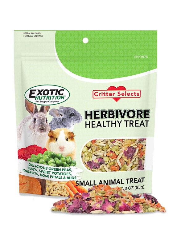 

Exotic Nutrition Herbivore Healthy Treats, 3oz