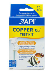 API Copper Cu+ Freshwater & Saltwater Aquarium Test Kit, 90 Counts