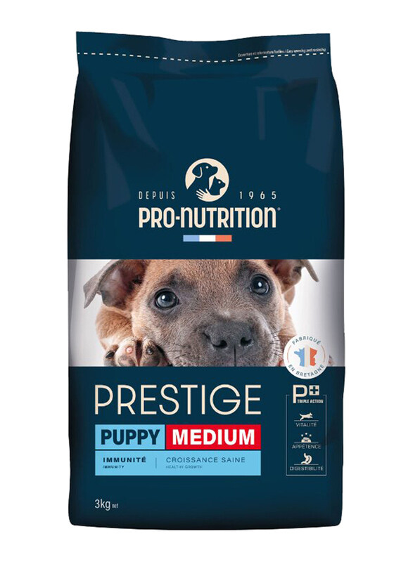 

Pro Nutition Prestige Immunity Medium Puppy Dry Food, 3 Kg