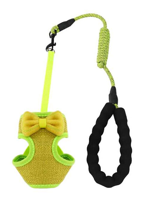 

Petbroo Harness With Lead Rubber Handle for Cats, 1.0 x 115 cm, Multicolour