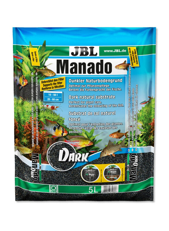 

JBL Manado Dark Substrate, 5 Litres, Black