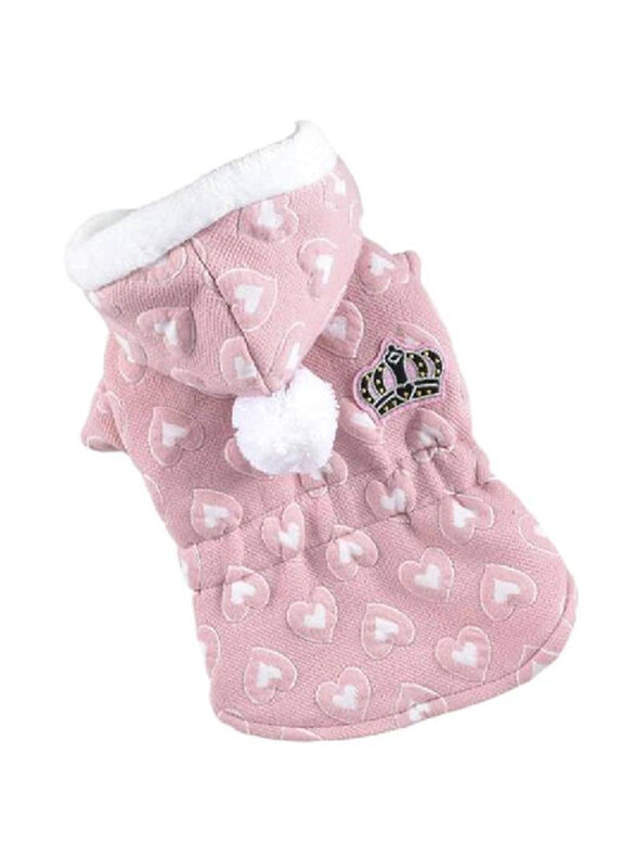 

Hong Pet Love Jacket With A Cinched Waist, Small, Pink