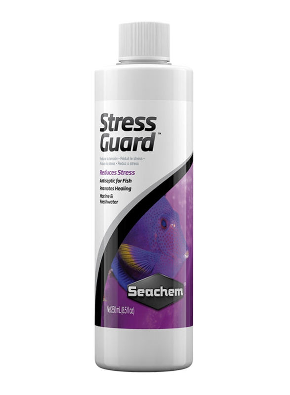 Seachem Stress Guard Antiseptic for Fish, 250ml, Multicolour