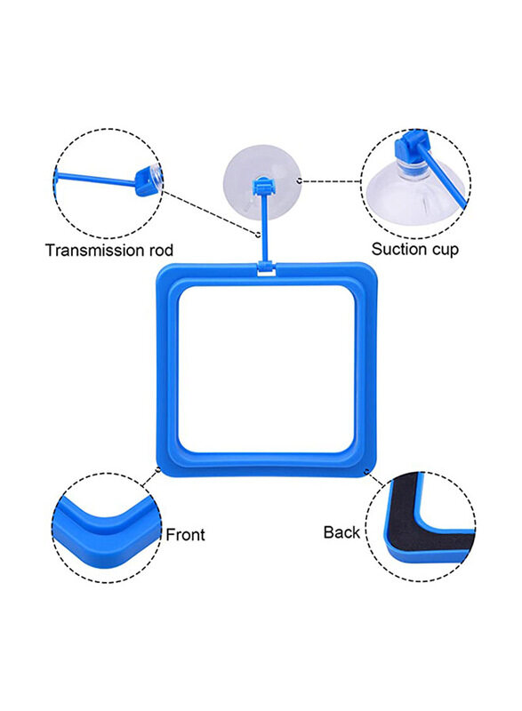 

Aqua Blue Feeding Ring, FL100, Blue