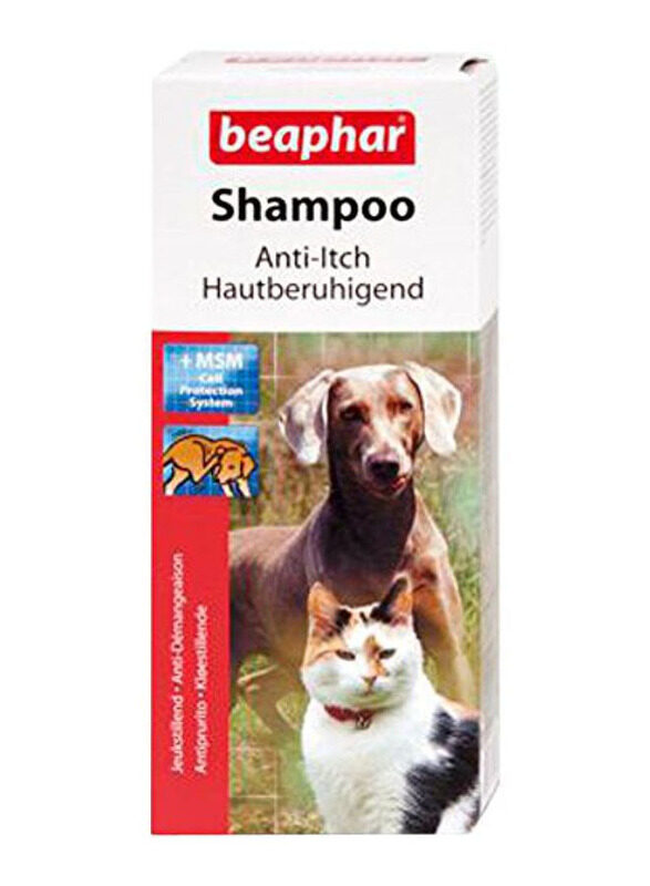 

Beaphar Anti Itch Dogs & Cats, Shampoo, 200ml, White