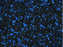 Worl Wide Gravel U.S.A Midnight Glo Pure Water Pebbles, Blue/Black
