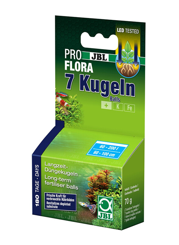 

JBL Pro Flora Kugeln, 70g, Brown