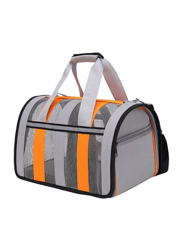 

Petbroo Soft-Sided Breathable Cat Travel Carriers, 34 x 24 x 24cm, Orange