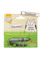 Meowee Laser Mouse Cat Toy, 110mm, Silver