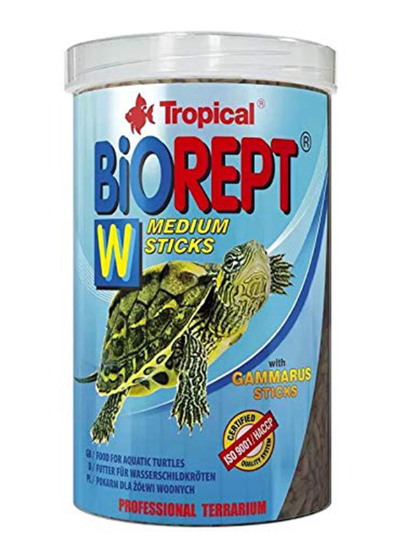Tropical Bio Rept W Medium Sticks Dry Turtle Food, 150g
