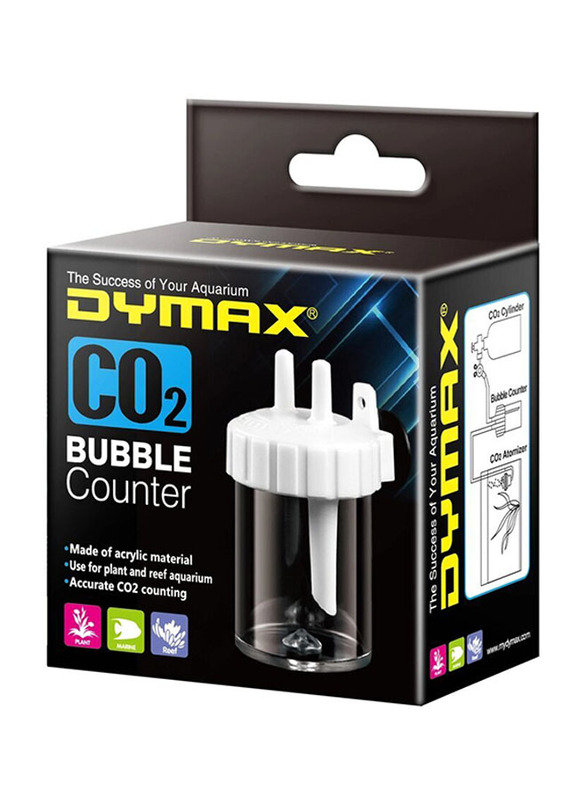 Dymax Co2 Bubble Counter, Clear