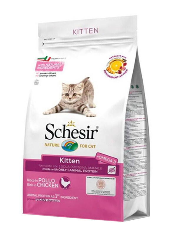 

Schesir Rich in Chicken Kitten Dry Food, 400g